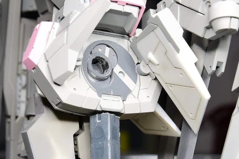 WIP 肩関節部 ディテールアップ 制作途中